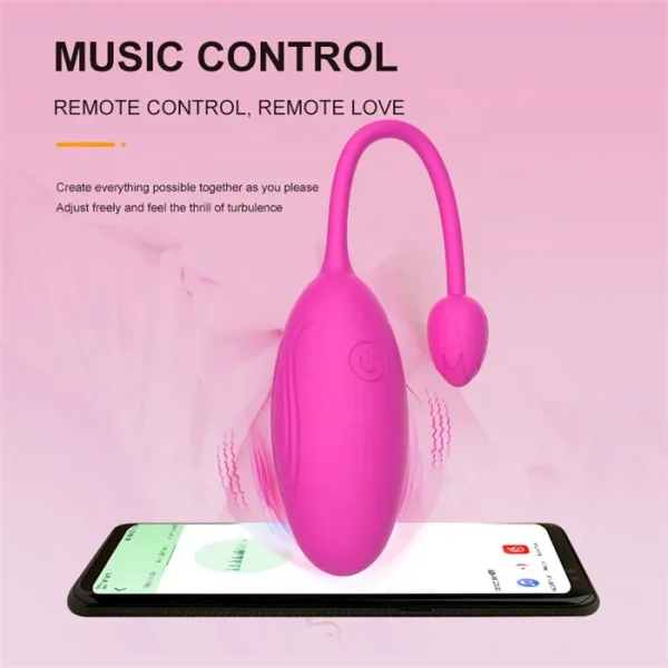 APP Remote Control Mini Sex Toys USB-Powered Bluetooth Long-Distance Vibrator for G-Spot & Clit Egg Vaginal Vibrators - Image 6
