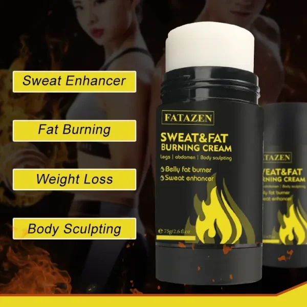 FATAZEN Cosmetic Slim Cream Fat Burning Shaping Waist Products Hot Lose Weight Cream Massage Body Cellulite Slimming Cream - Image 2