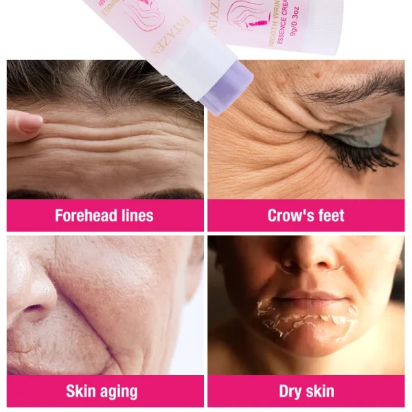 FATAZEN Private Label Smooth Skin Smooth Wrinkle Essence Eye Cream Fine Lines Moisturizer Wholesale Facial Firm Skin Balm Stick - Image 2
