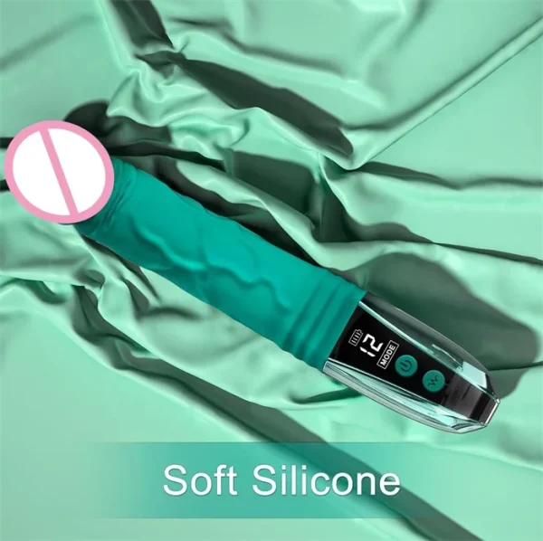 New LED Vibrating Clitoral Dildo 12-Frequency USB Power Adult Women's Sex Toys with G-Spot and Vaginal Vibrators - Image 6