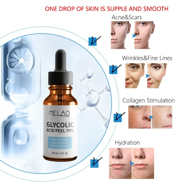 Whitening Serum with Vitamin C Peptides for Anti Aging Moisturizer and Korean Skin Face Care Vitamin c Face Serum - Image 4