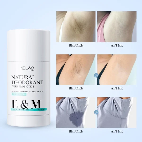 Melao Private Label Custom Stick Womens Body Natural Deodorant Wholesale & Antiperspirant for Men Women Spray Deodorant Stick - Image 5