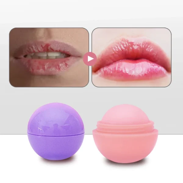 OEM Customize Private Label Lip Balm Manufacturing Organic Moisture Tinted Multiple Container Lip Balm Ball