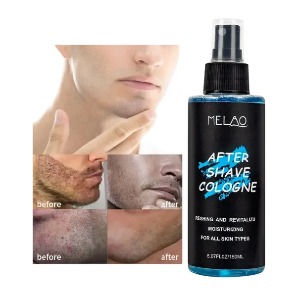 MELAO After Shave Private Label Brand Organic Natural Vegan Barber Soothing Moisturizing Aftershave Cologne for Men Beard Care - Image 3
