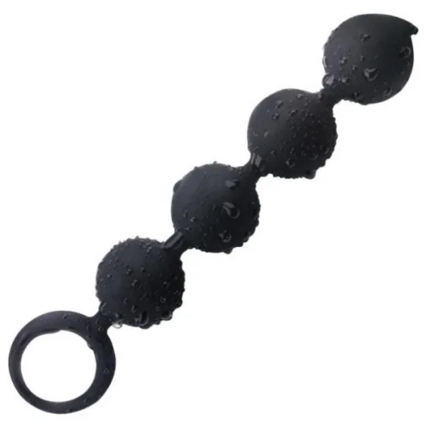 Wholesale Silicone Adult Anal Sex Toys 4 Beads for Couple's Enjoyment