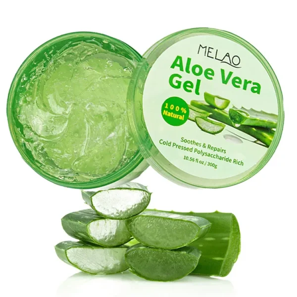 MELAO Private Label Best Sale Nature Organic Soothing Moisture 100% Pure Aloe Vera Soothing Gel