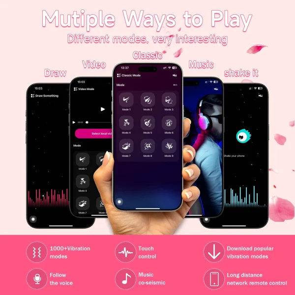 2025 Hot Selling APP Remote Control G-spot Panty Vibrator Bullet Vibrator Jump Egg Clit Stimulator Wearable Sex Toy for Couples - Image 4
