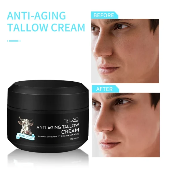 Natural Facial Korean Skin Care Products Cosmetic Vitamins Face Care Makeup  Private Label Body Lotions ANTI-AGING TALLOW CREAM - Image 4