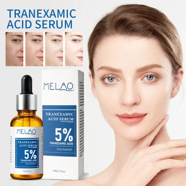 Korean Facial Skincare Brightening Dark Spot Correcting Whitening Beauty Cosmetics Skin Face Care Products Tranexamic Acid Serum - Image 3