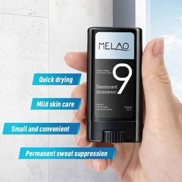 Antiperspirant Deodorant Spray Packaging Melao Private Label Body Natural for Men Women Deodorant Stick - Image 5