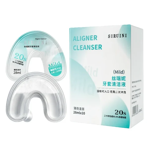 Custom Mouthwash Teeth Braces Orthodontic Rubber Bands Dental Braces Orthodontic Bracket Dentures Cleansing Solution - Image 5