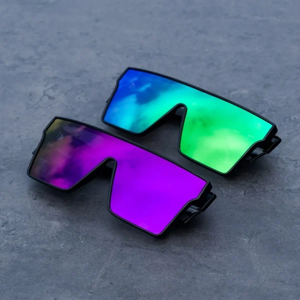 Trendy ANSI Z87 Designer High Quality Custom Logo Worker Sun Glasses Side Shield Safety Square Mirror Sunglasses - Image 2