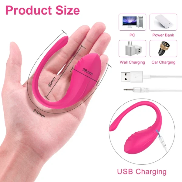Wireless Bluetooth APP Vibrator Female Remote Control Egg Clitoris Stimulator G Spot Massager Sex Toys for Women Adults Panties - Image 5