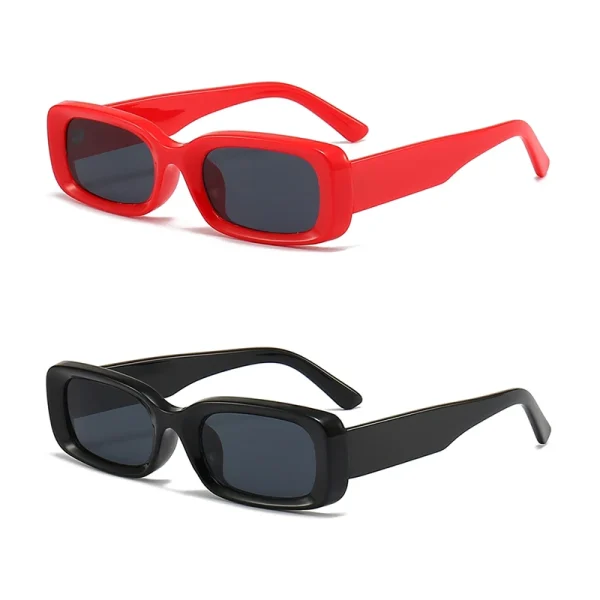 Custom Small square Sunglasses Women Classic Retro Rectangle Shades 2023 Trendy Jelly Sun Glasses Men - Image 6