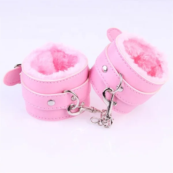 Wholesale Leather BDSM Bondage Accessories Handcuffs Whip Gag Nipple Clamps Adult Sex Harness for Couples SM Restraint Kits - Image 2