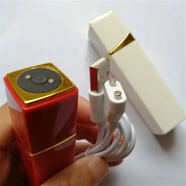 Women's Mini Bullet Vibrator 10 Frequency Lipstick Sex Toys for Clitoris Massage Includes Rabbit Vibrator Wand - Image 6