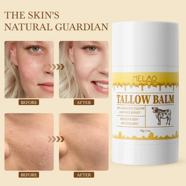 Natural Facial Private Label Body Lotions Vitamins Face Care Cosmetic Korean Skin Care Products Makeup Peptide Beef Tallow Stick - Image 6