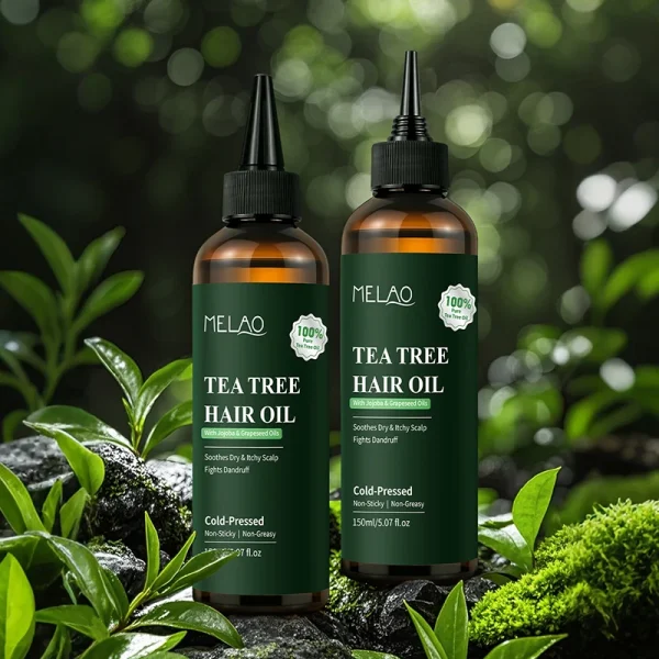 Private Label Rosemary Essential Hair Loss Oil Growth Oil Hair Strengthening Dandruff Itchy Deep Tea Tree Hair Oil