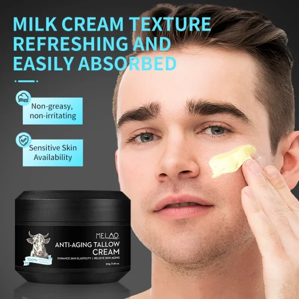 Natural Facial Korean Skin Care Products Cosmetic Vitamins Face Care Makeup  Private Label Body Lotions ANTI-AGING TALLOW CREAM - Image 6