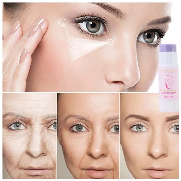 FATAZEN Private Label Smooth Skin Smooth Wrinkle Essence Eye Cream Fine Lines Moisturizer Wholesale Facial Firm Skin Balm Stick - Image 3