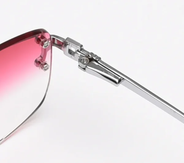 Retro Classic Rimless Sun Glasses Men Fashion Luxury Frame Sunglasses Gafas Lunettes - Image 5