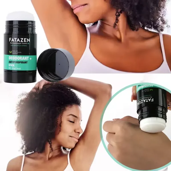 FATAZEN 100% Natural Body Care Body Balm Stick Antiperspirant Stick with Ocean Scent and Citron 2-in-1 Deodorant Stick - Image 5