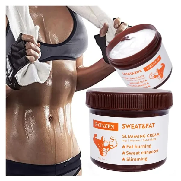 FATAZEN Private Label Slim Cream Weight Loss Fat Burning Slimming Gel Hot Cream Massage Body Cellulite Arm Slimming Cream - Image 2