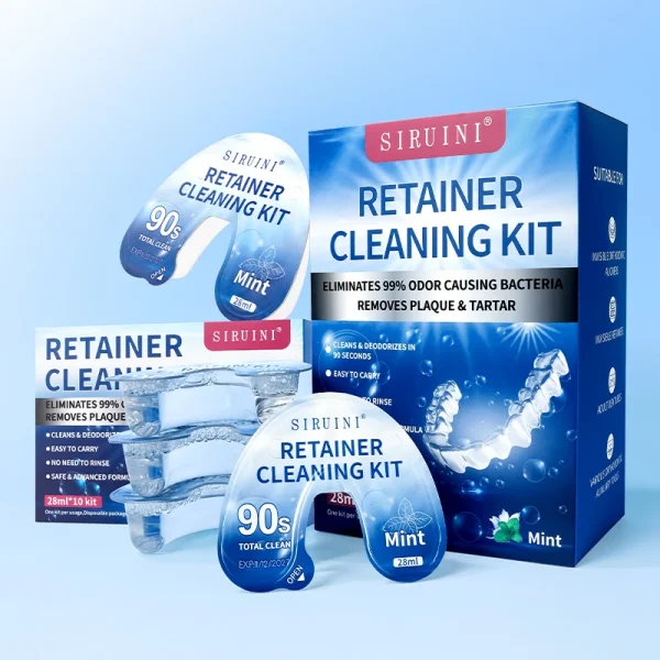 Custom Mouthwash Teeth Braces Orthodontic Rubber Bands Dental Braces Orthodontic Bracket Dentures Cleansing Solution - Image 4