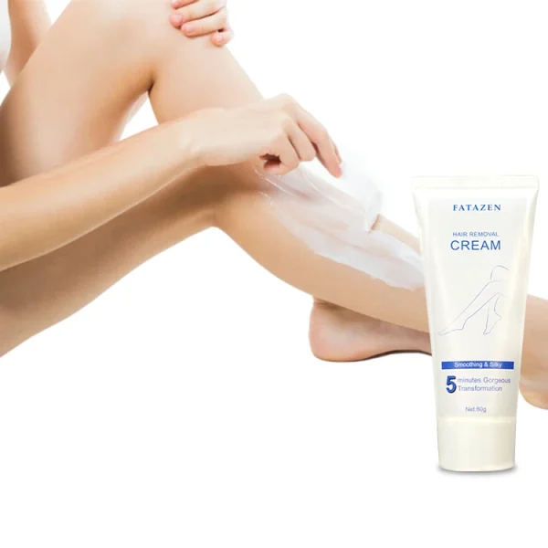 5 Mins Efficiency Private Label Natural Organic Herbal Full Body Painless Depilatory Men and Women Permanent Hair Removal Cream - Image 2