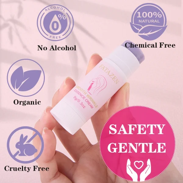 FATAZEN Private Label Smooth Skin Smooth Wrinkle Essence Eye Cream Fine Lines Moisturizer Wholesale Facial Firm Skin Balm Stick - Image 5