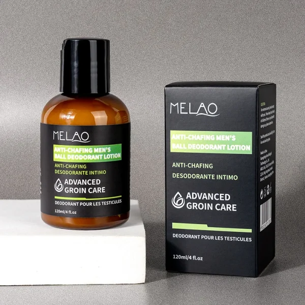 Melao Natural Deodorant for Man Balls Anti Chafing Anti Itching Skin Care Products Groin Protection Men Ball Deodorant Lotion