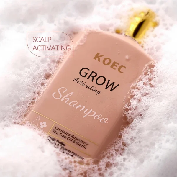 KOEC Simply Grow Activating Shampoo Deeply Nourish Hair Anti Hair Loss Rosemary Scalp Treatment Growth Shampoo for All Hair Type - Image 5