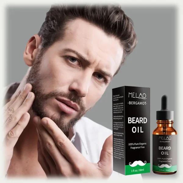 100% Natural Beard Oil Men Organic Essential Beard Growth Oil Bulk - Image 4