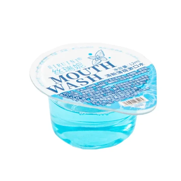 Sachet of Mouthwash Brands Alcohol Free Natural Mini Private Label Travel Size Portable Concentrated Jelly Cup Mouthwash - Image 6