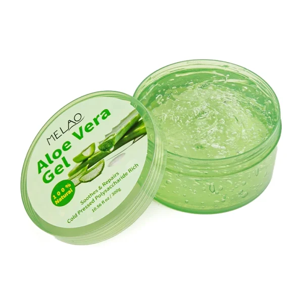 MELAO Private Label Best Sale Nature Organic Soothing Moisture 100% Pure Aloe Vera Soothing Gel - Image 5