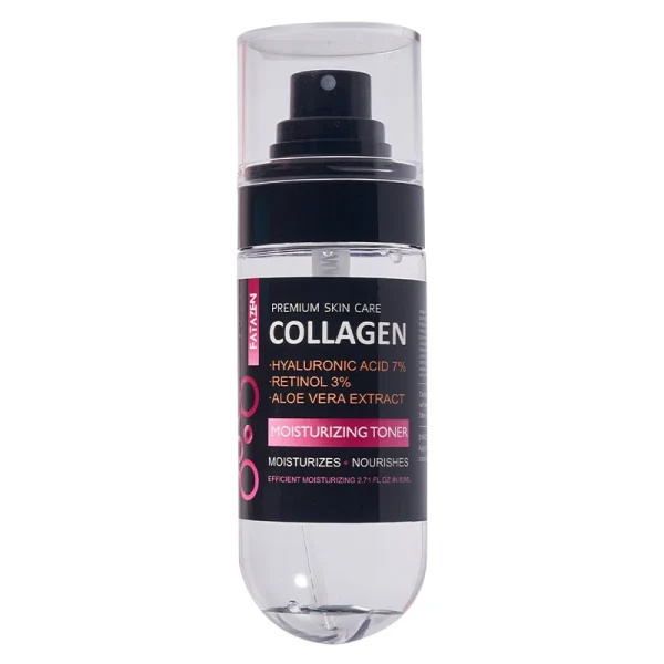 Private Label FATAZEN Deep Moisturizing Collagen Facial Toner OEM Skincare Products Organic Anti-Aging Repair Water Face Toner - Image 6