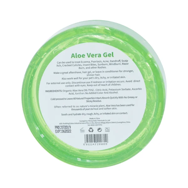 MELAO Private Label Best Sale Nature Organic Soothing Moisture 100% Pure Aloe Vera Soothing Gel - Image 6