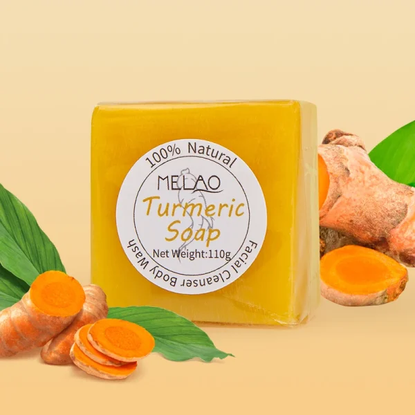 Facial Cleanser Vitamins Anti Aging Korean Skin Care Cosmetic Beauty Face Skin Care Whitening Skin Care Products Turmeric Soap