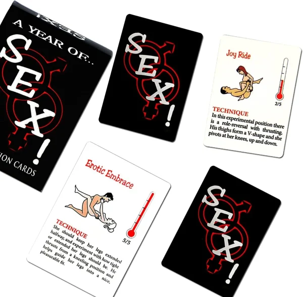 Adult Sexual Position Cards Bedroom Commands Card Games for Couples - Image 5