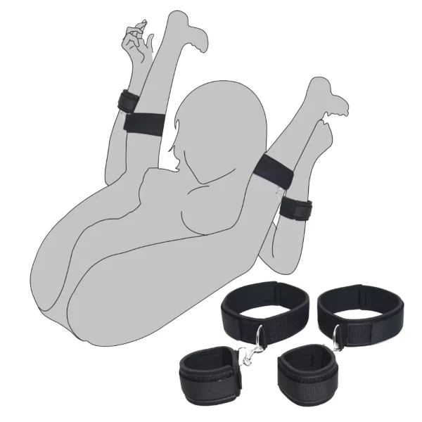 BDSM Female Bondage Set Handcuffs Sex Toys for Couples SM & Bondage Kit