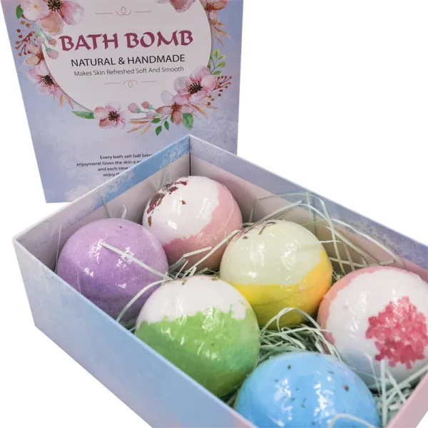 Bubble Custom Mini Kids Salt Bath Bomb Private Label Kit Surprise Making Organic for Kids Box Gift Set Wholesale Set Bath Bombs - Image 4