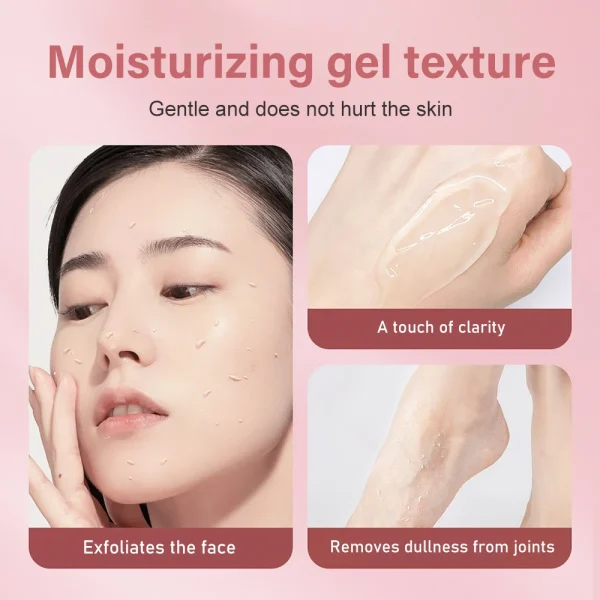 Purifying Exfoliating Gel With Moisturizing Deep Cleansing Face Exfoliating Dead Skin Gel Accept Private Label OEM Wholesale - Image 3