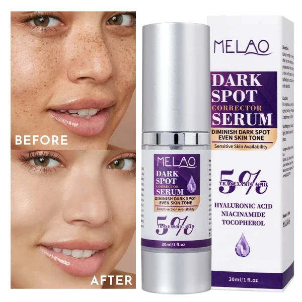 Anti Aging Brightening Collagen Korean Skin Care Hyaluronic Acid Vitamin C E Whitening Dark Spot Remover Serum for Face - Image 4