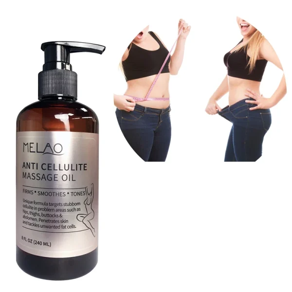 Wholesale Private Label 100% Pure Natural Body Care Weight Loss Anti Cellulite Fat Burning Slimming Body Hot Massage Oil for SPA - Image 2
