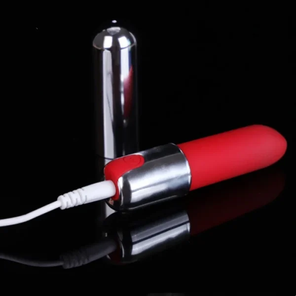 Powerful 10 Frequency Mini Clit G Spot Vibrator with Lipstick Design Women's Sex Toys - Image 5
