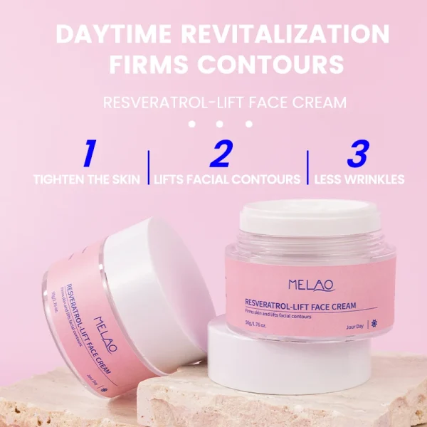 skincare beauty anti aging korean skin care products whitening peptides face care intense resveratrol-lift collagen face cream - Image 6