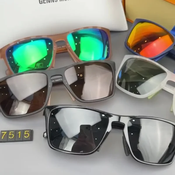 Fashion Polarized Sunglasses Men's TR FramesTAC Lens Sun Glasses Retro Sports Sunglasses UV400