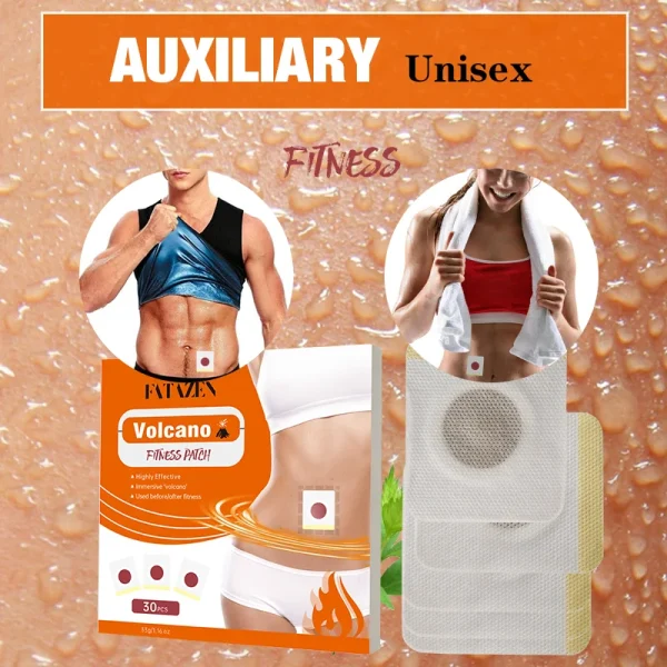 30 Pieces Per Box Magnetic Slim Patch Weight Loss Pad Burning Fat Body Shaping Herbal Sticker Magnet Belly Slimming Patch - Image 5