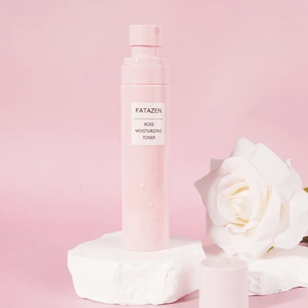 FATAZEN Skin Care Products Hydrating Brightening Rose Facial Toner Private Label Organic Deep Moisturizing Rose Water Face Toner
