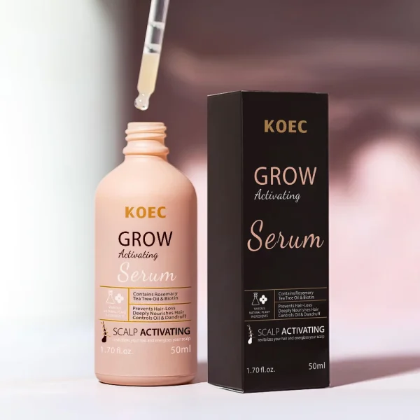 Simply Grow Activating Serum KOEC Deeply Nourish Hair Growth Tonic Serum Anti Hair Loss Wholesale Scalp Treatment Serum Oem - Image 3